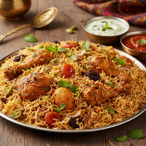 Sindhi Masala Biryani recipe