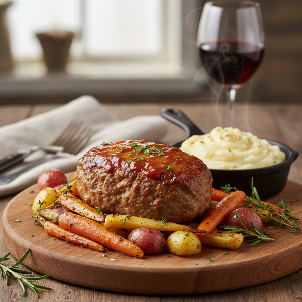 Single-Serve Savory Meatloaf Delight recipe