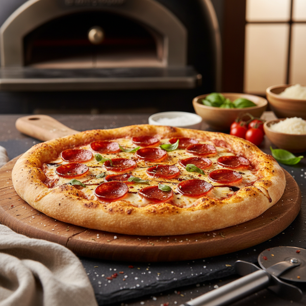 Single-Serving Pepperoni Delight Pizza recipe