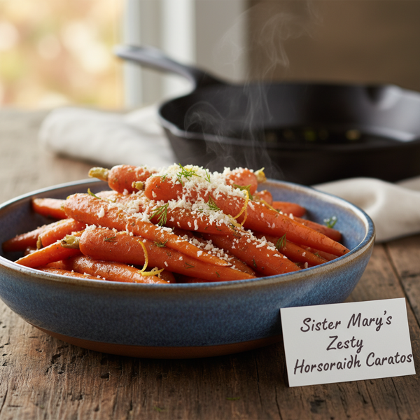 Sister Mary's Zesty Horseradish Carrots recipe