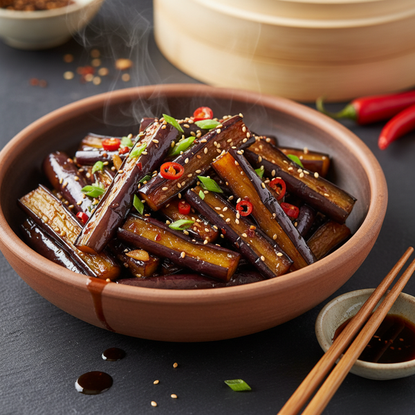 Sizzle & Spice Chinese Eggplant Delight recipe
