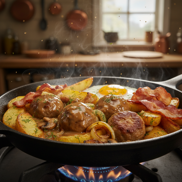Sizzling Swedish Fry-Up recipe