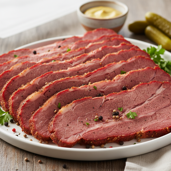 Sliced Deli-Style Corned Beef Brisket recipe