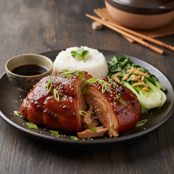 Slow-Braised Asian Pork Shoulder recipe