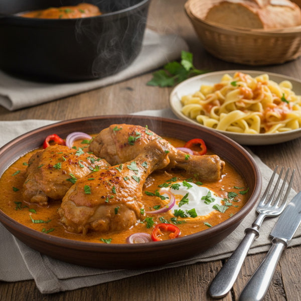 Slow-Cooked Chicken Paprika Delight recipe