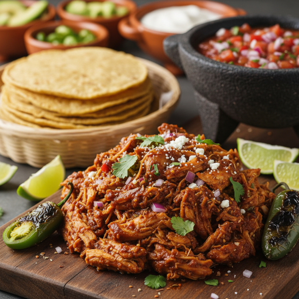 Slow-Cooked Chicken Taco Filling recipe