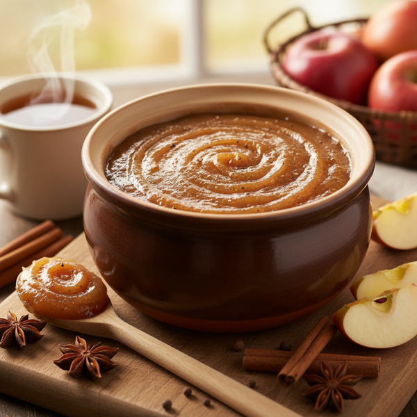 Slow-Cooked Cinnamon Spiced Apple Butter recipe