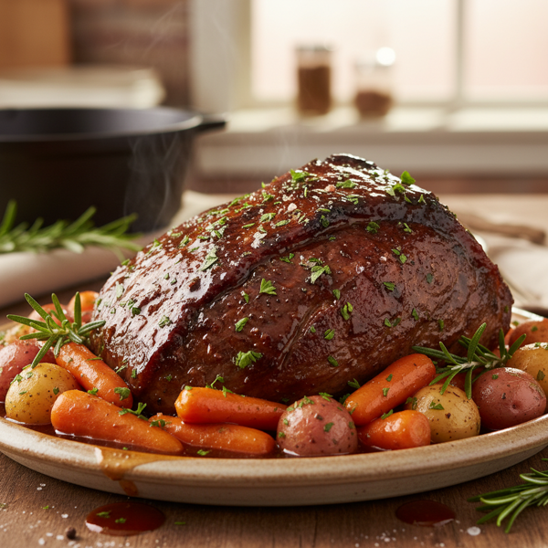 Slow-Cooked Savory Chuck Roast recipe
