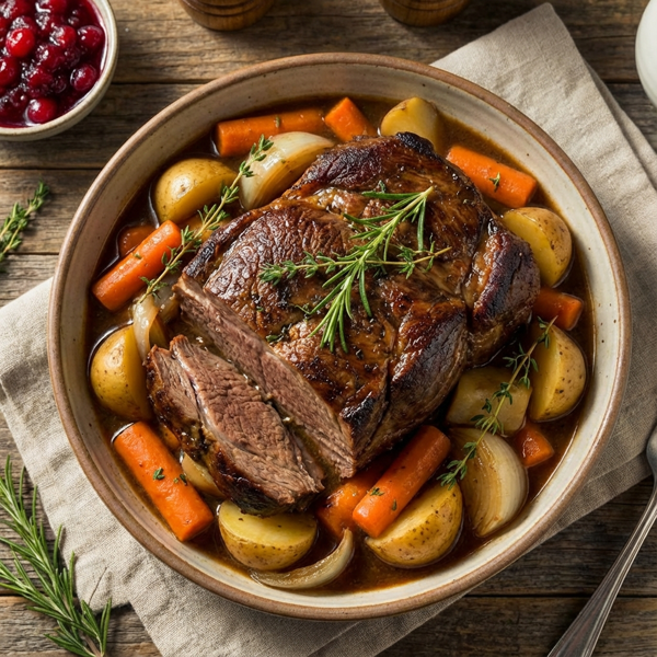 Slow-Cooked Savory Chuck Roast Delight recipe