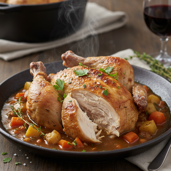 Slow-Cooked Savory Frozen Chicken Delight recipe