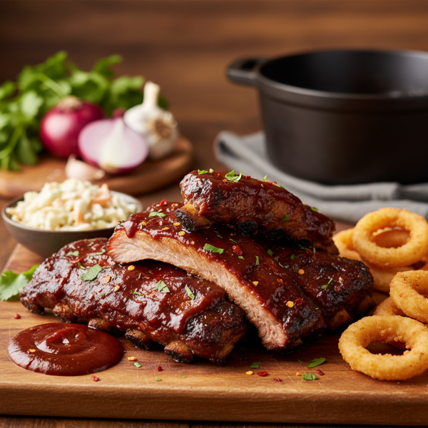 Slow-Cooked Sweet & Smoky BBQ Ribs recipe