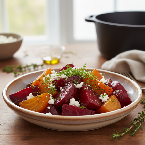 Slow-Cooker Tender Roasted Beets recipe