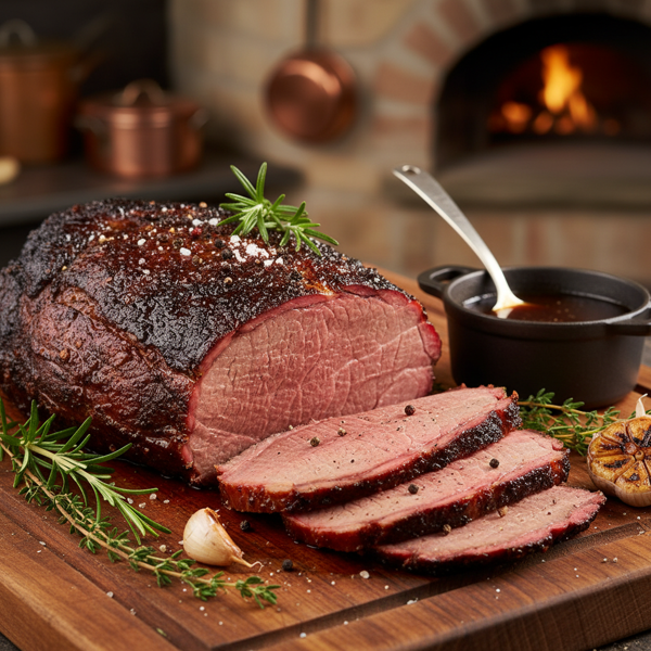 Slow-Roasted Savory Beef Brisket recipe