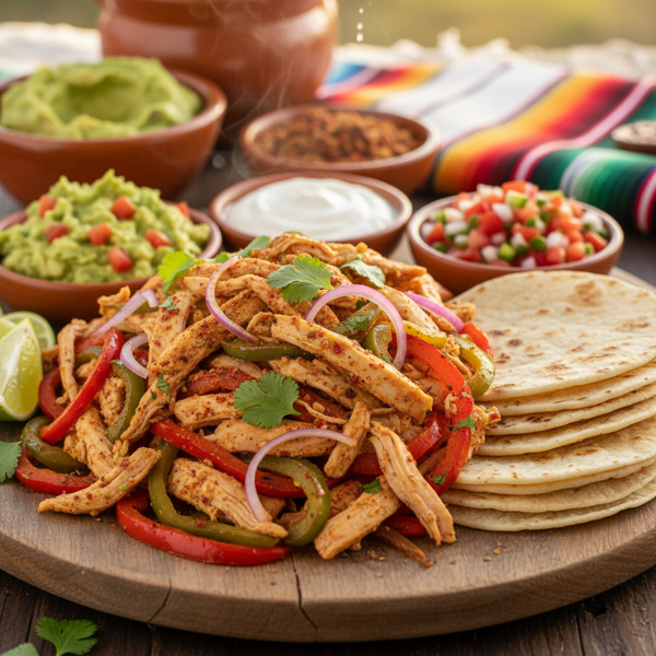 Slow Cooker Chicken Fajitas Fiesta recipe