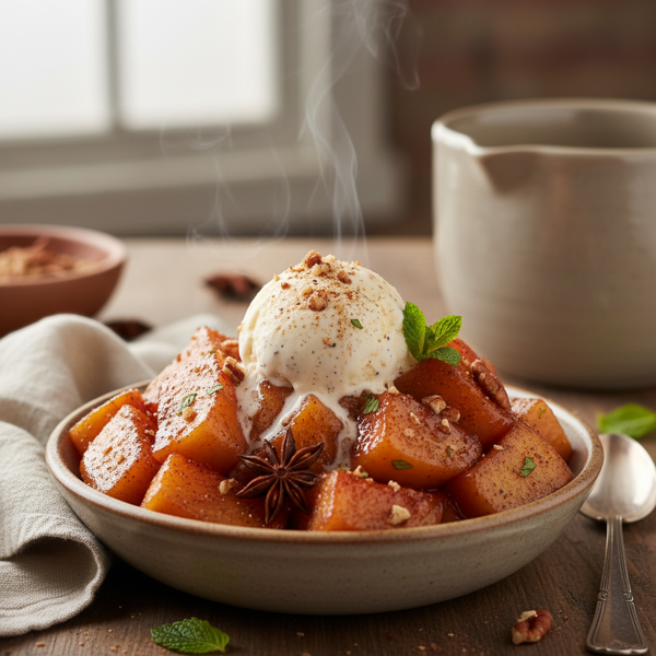 Slow Cooker Cinnamon Apples Delight recipe