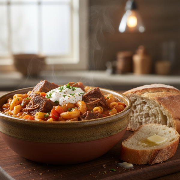 Slow Cooker Comfort Goulash recipe