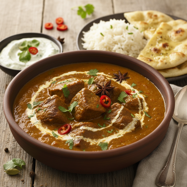 Slow Cooker Creamy Indian Beef Curry recipe