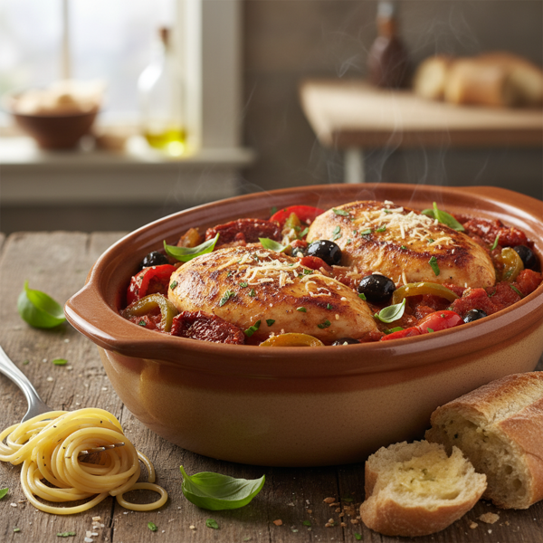 Slow Cooker Italian Chicken Delight recipe