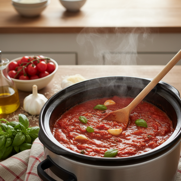 Slow Cooker Italian Marinara Sauce recipe