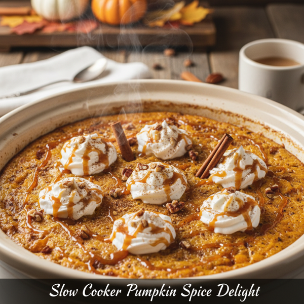 Slow Cooker Pumpkin Spice Delight recipe