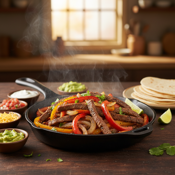 Slow Cooker Sizzling Fajitas Delight recipe