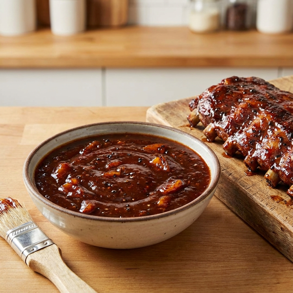 Smoky Apple Butter BBQ Glaze recipe