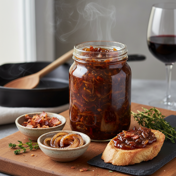 Smoky Bacon Onion Jam recipe