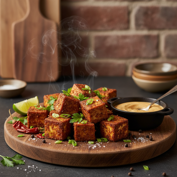 Smoky Cajun Tofu Bites recipe
