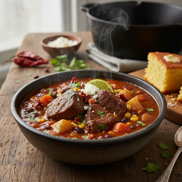 Smoky Chipotle-Infused Beef Stew recipe