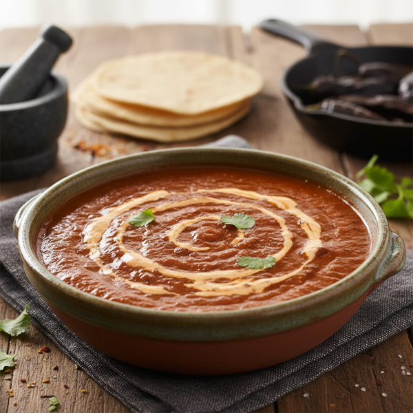 Smoky Creamy Chipotle Enchilada Sauce recipe