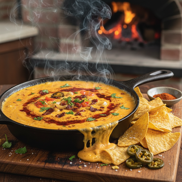 Smoky Gouda Queso Dip recipe