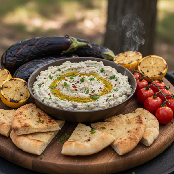 Smoky Grilled Eggplant Dip recipe