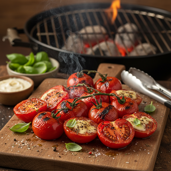 Smoky Grilled Roma Tomatoes recipe