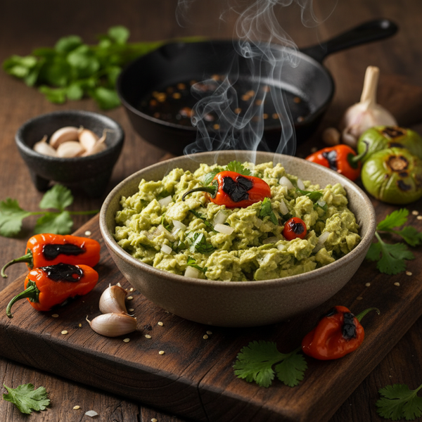 Smoky Habanero Salsa Verde recipe