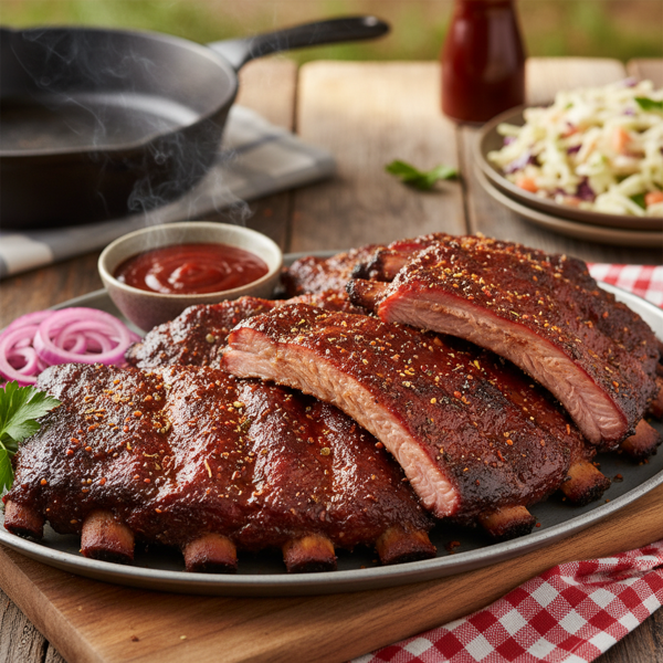 Smoky Memphis-Style Baby Back Ribs recipe
