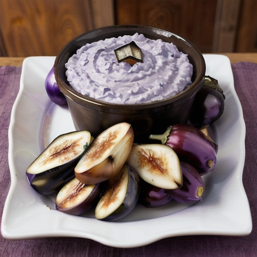 Smoky Roasted Eggplant Dip recipe