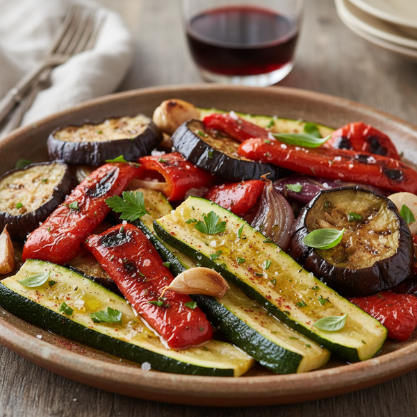 Smoky Roasted Vegetable Medley (Escalivada) recipe