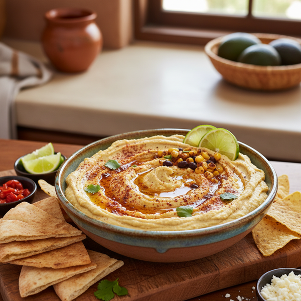 Smoky Southwest Lime Hummus recipe