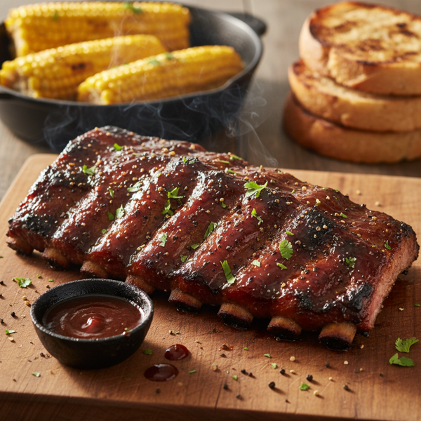 Smoky Sweet BBQ Pork Ribs recipe