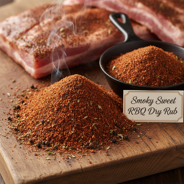 Smoky Sweet BBQ Rib Dry Rub recipe