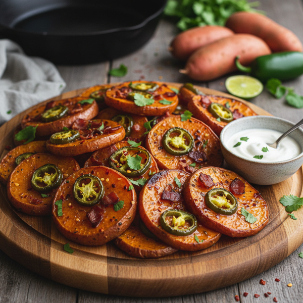 Smoky Sweet Potato and Jalapeño Delight recipe