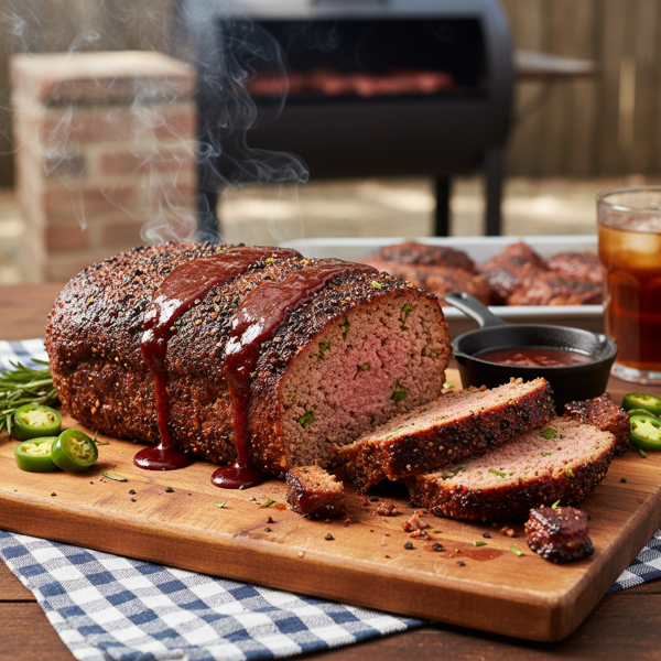 Smoky Texas BBQ Beef Loaf recipe