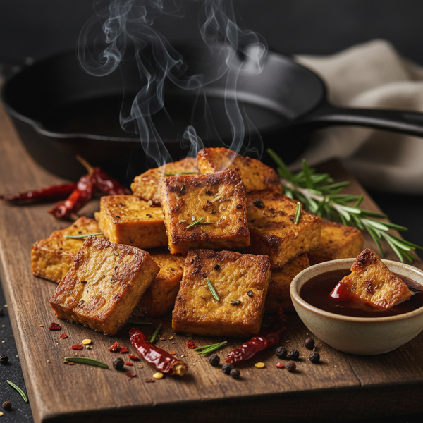 Smoky Tofu Jerky Bites recipe