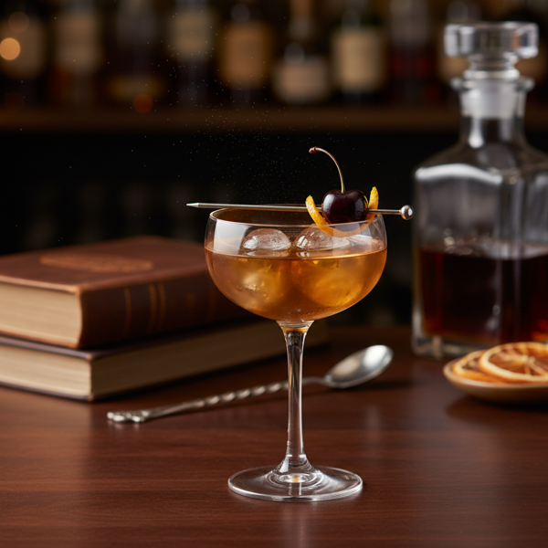 Smooth Bourbon Manhattan Delight recipe