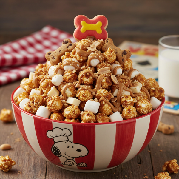 Snoopy's Toasted Popcorn Delight recipe