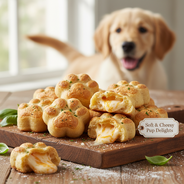 Soft & Cheesy Pup Delights recipe