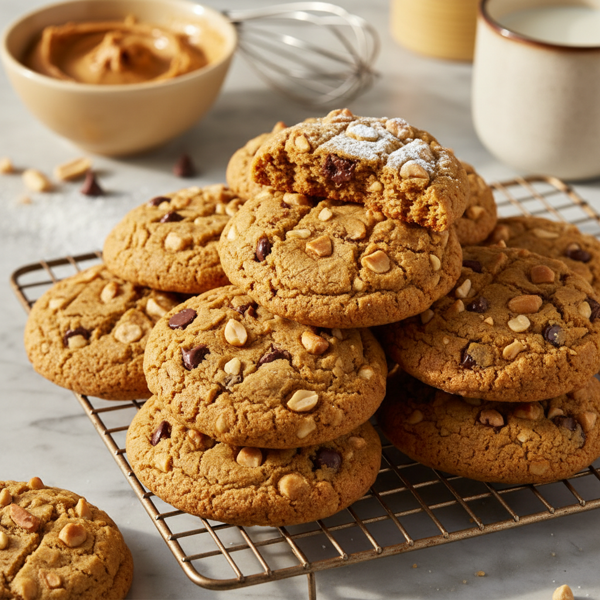 Soft & Chewy Peanut Butter Bliss Cookies recipe