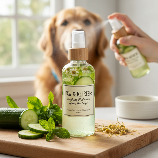 Soothing Hydration Spray for Dogs recipe