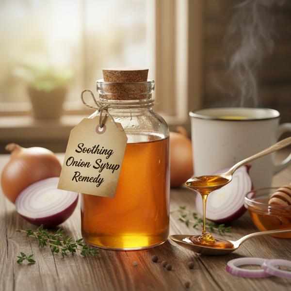 Soothing Onion Syrup Remedy recipe