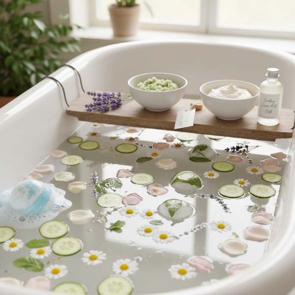 Soothing Summer Relief Bath recipe